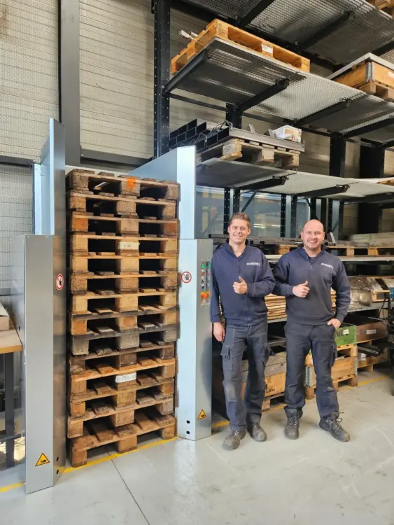 Pallet Dispenser Silverline_Kuunders