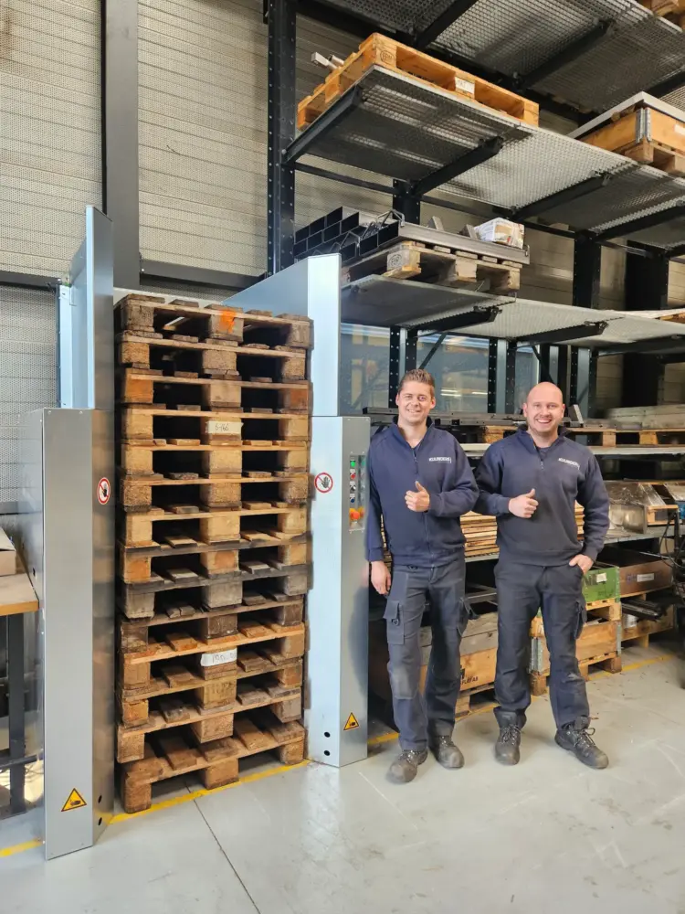 Pallet Dispenser Silverline_Kuunders